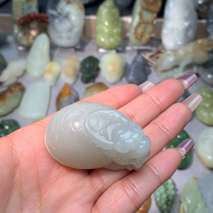 和田玉挂件未镶嵌