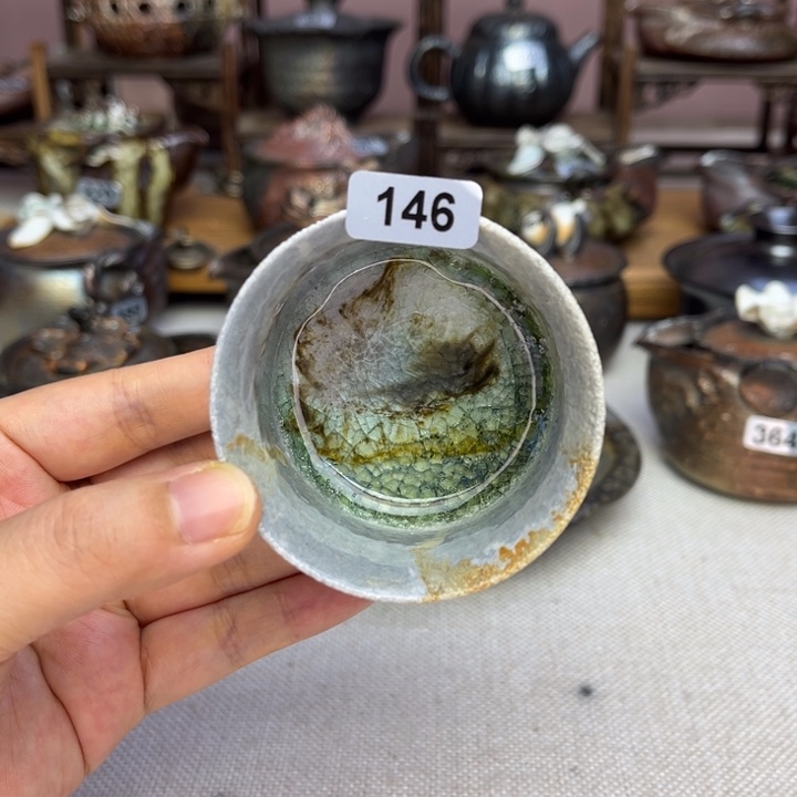 壶裸柴烧陶瓷茶器