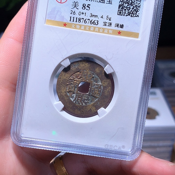 铜Wj公博评级币康熙7663