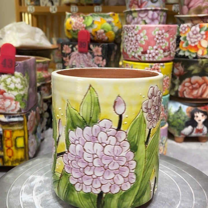 景德镇艺术手绘作品