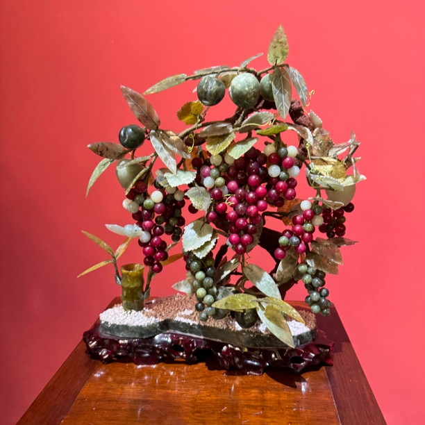 【本尼家】Y173葡萄盆景装饰摆件37*18*51cm