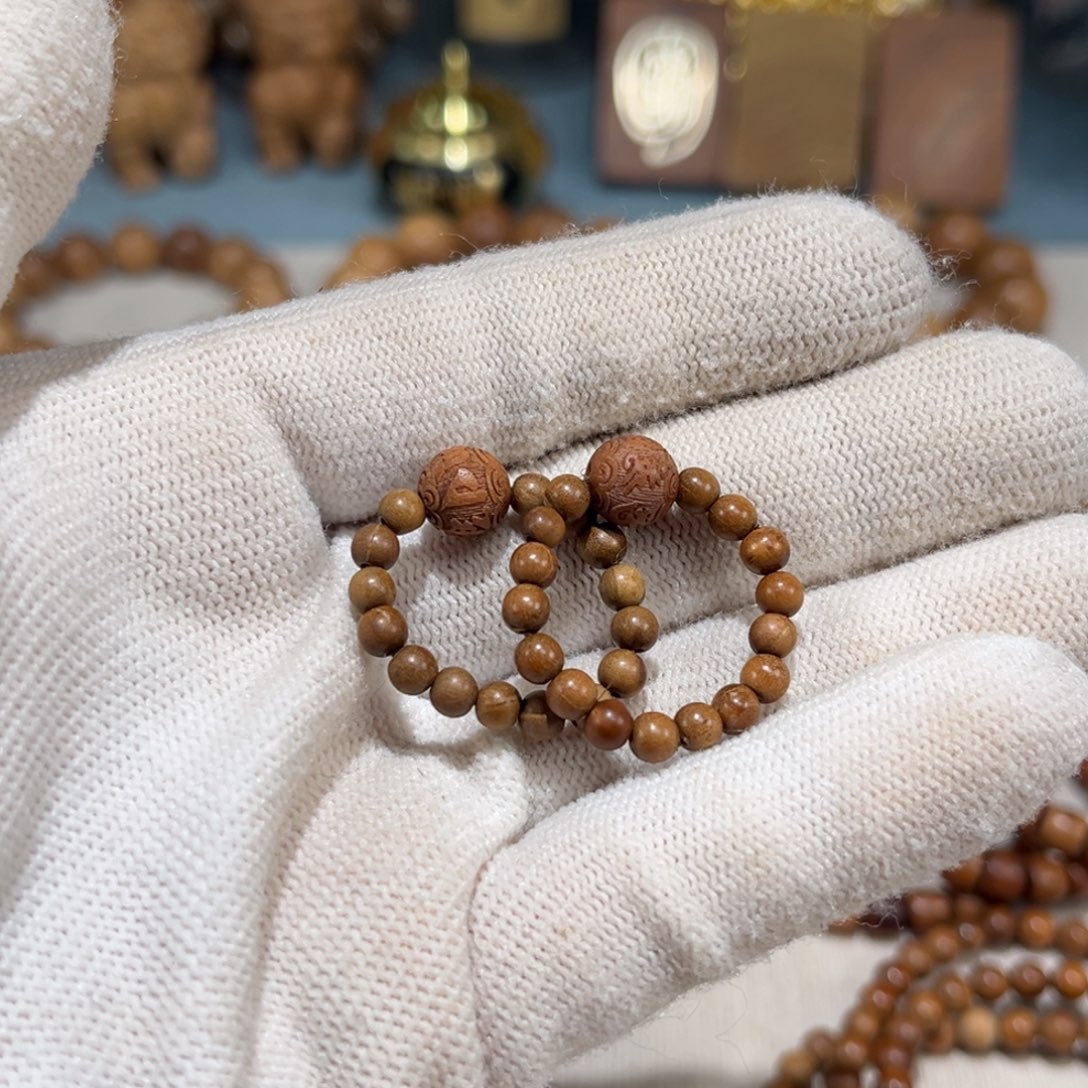 手串/手链檀香木戒指瑕疵