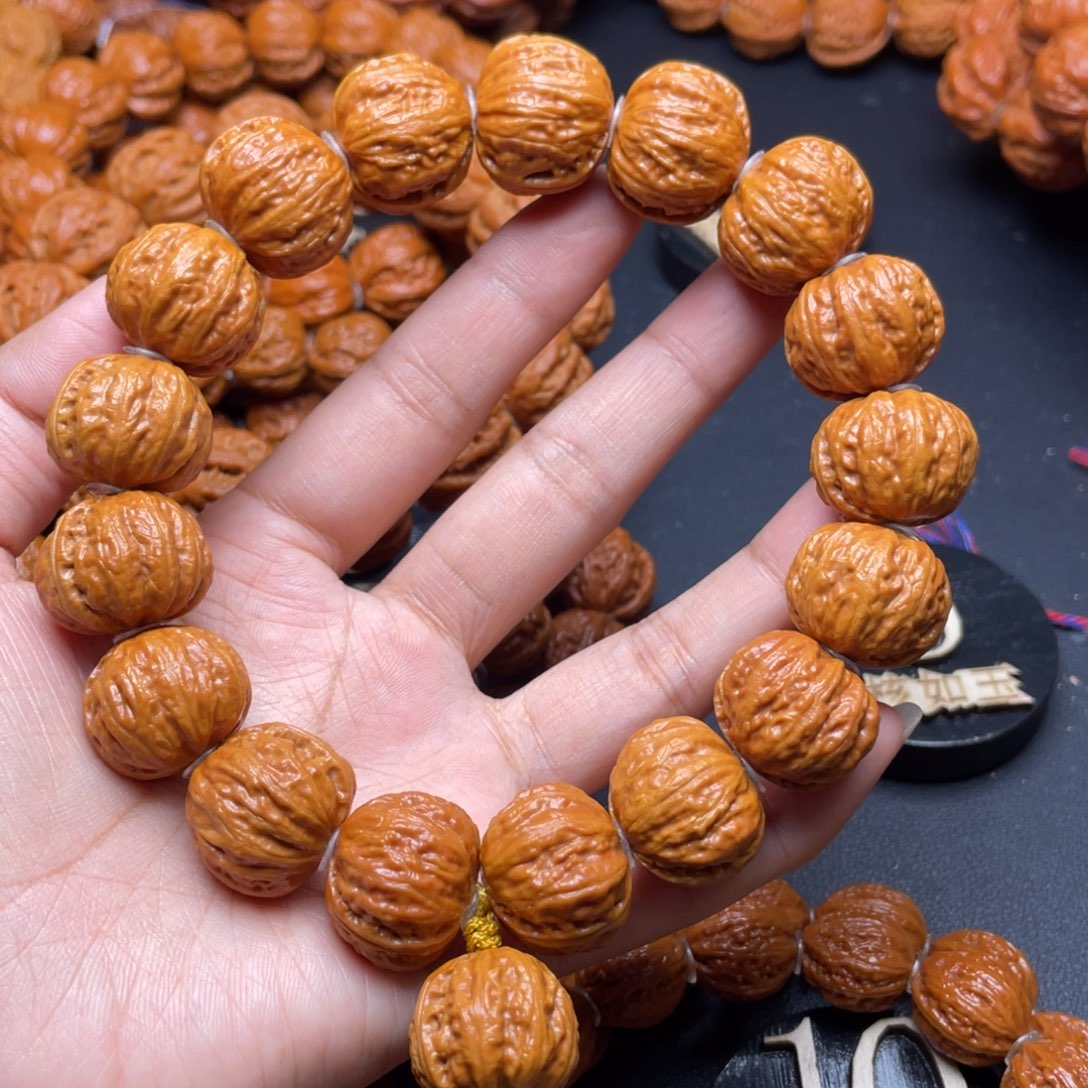 文玩核桃手串O*?磨盘111