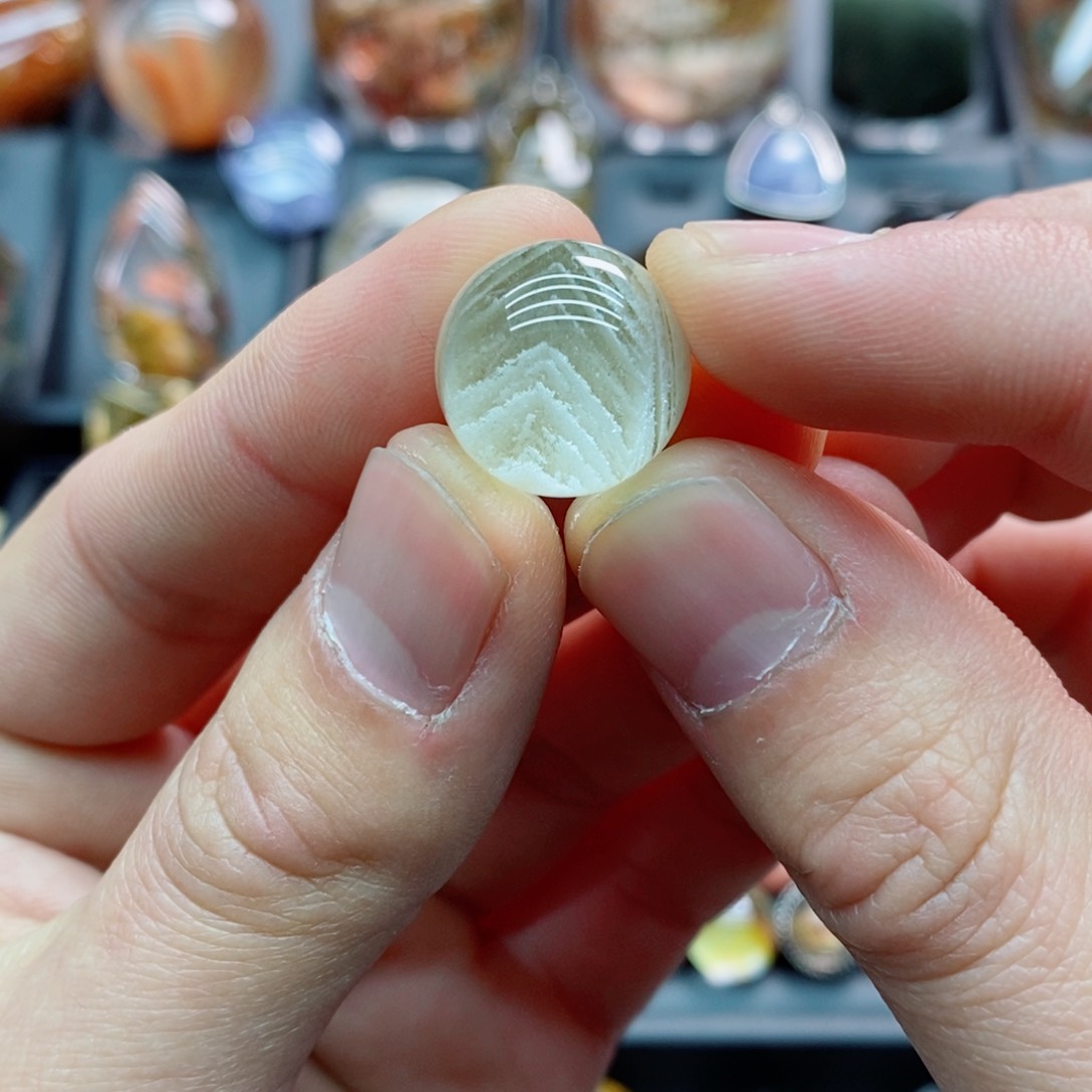 水晶颈饰银S925镶嵌我****友水晶颈饰吊坠