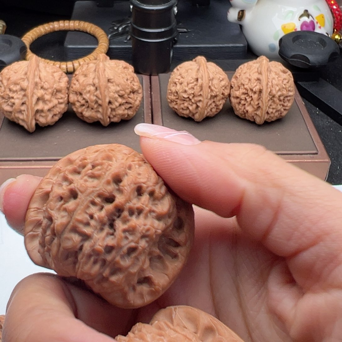 文玩核桃把件?****精血麒麟42