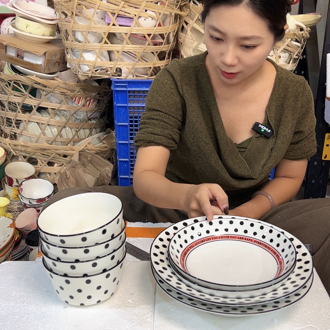 潮州陶瓷微瑕源头厂家8件套