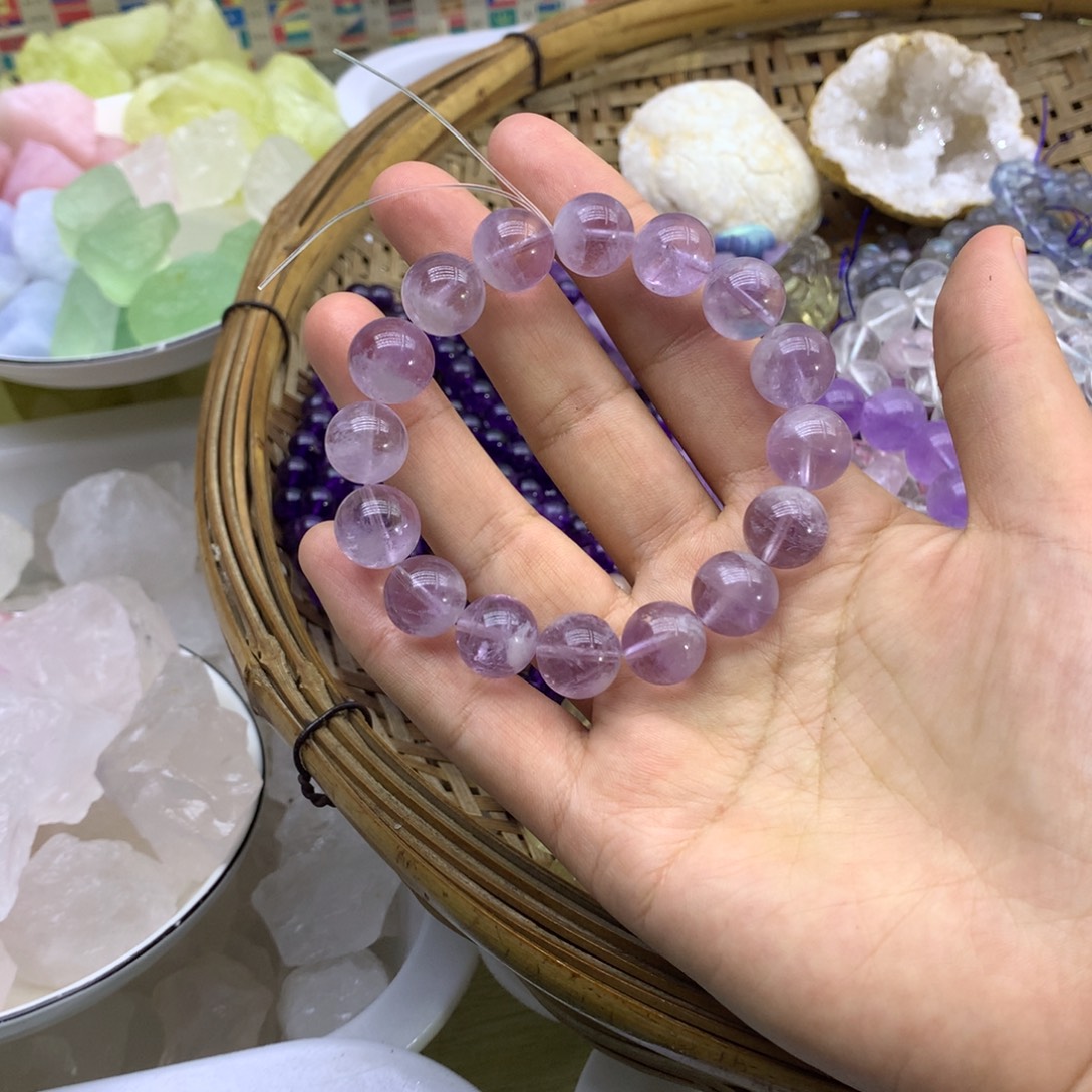 木***瑶水晶珠宝半成品未镶嵌天然