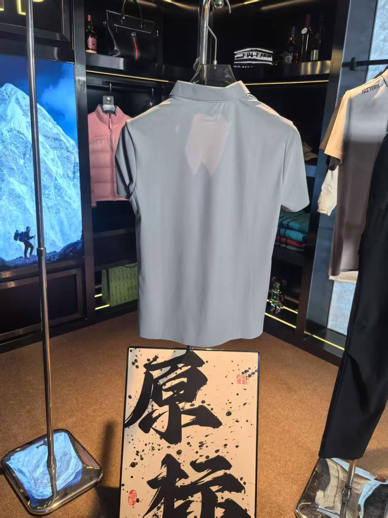 2025年N夏季新款时尚潮流百搭速干冰凉感冰丝透气半袖4