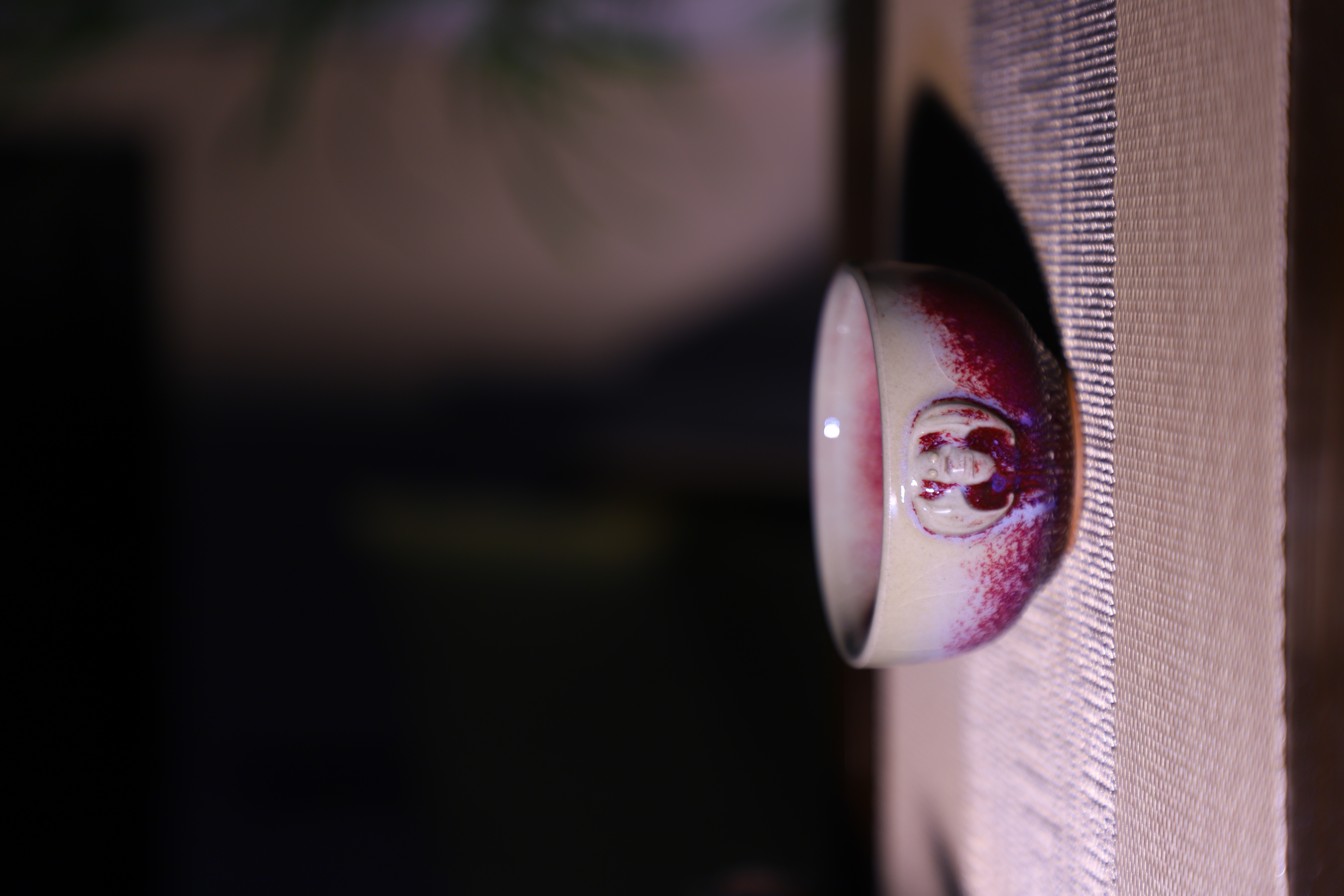 原产地原矿石纯手工钧瓷精品单杯来福杯