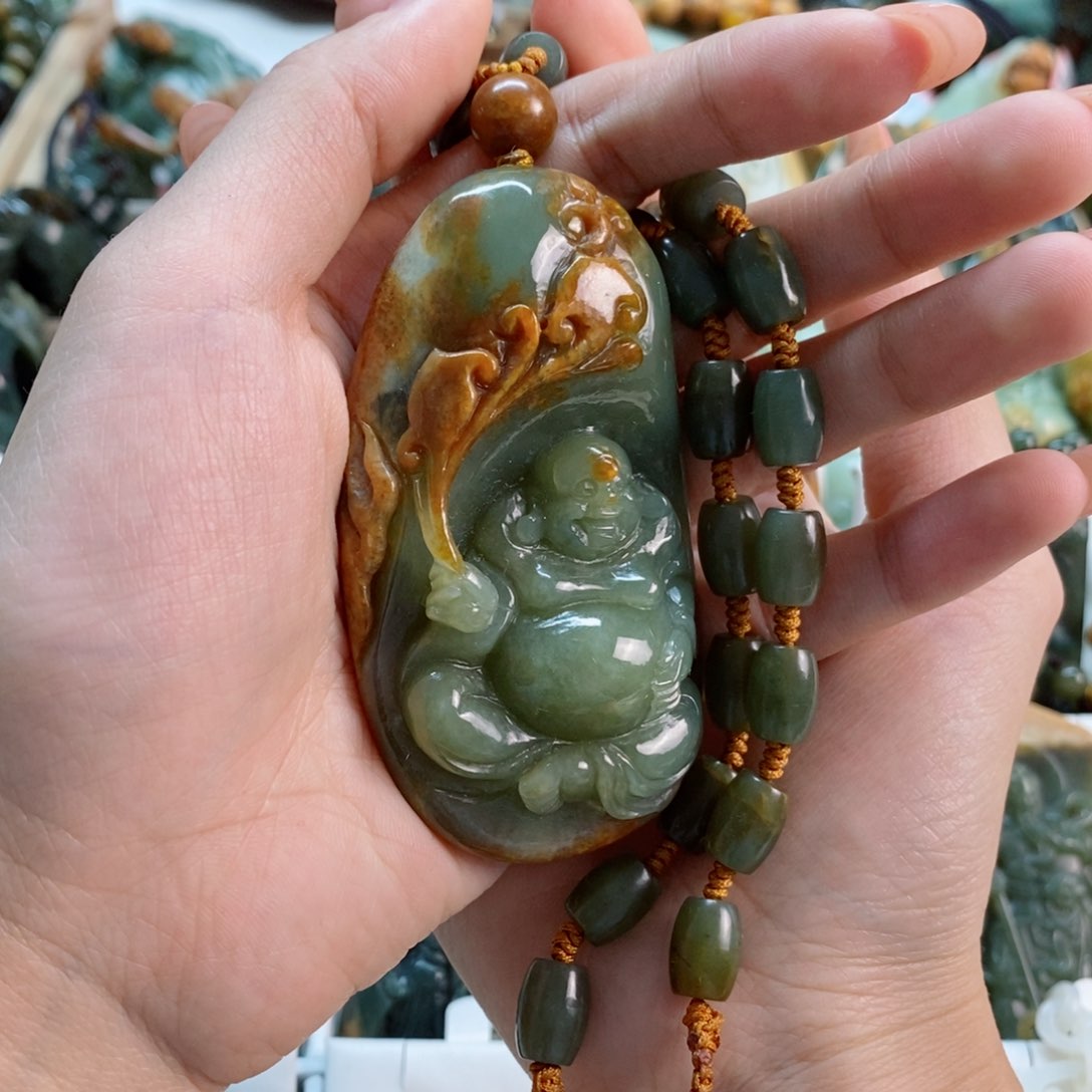 透闪石质玉吊坠未镶嵌J****i