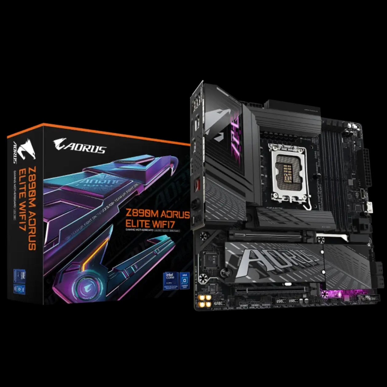 技嘉（GIGABYTE）小雕Z890M AORUS ELITE WIFI7 DDR5单主板全新正品