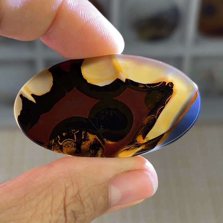 玛瑙/玉髓吊坠(不含链)未镶嵌