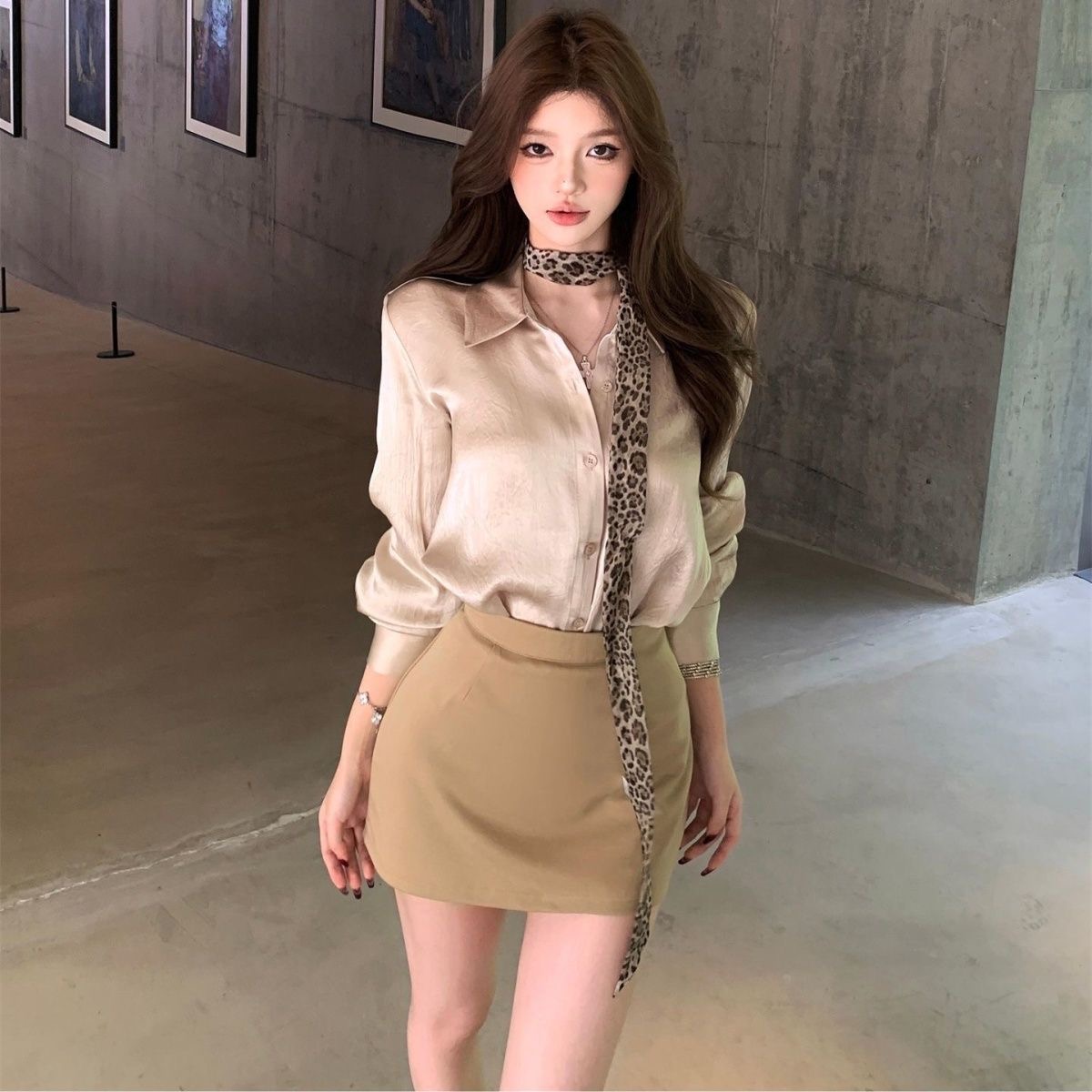 女款衬衣气质时尚编码A060-089