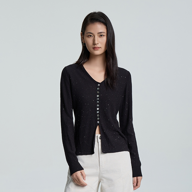 2026春S5C新款毛衫针织衫日常通勤1A193打底百搭长袖时尚气质