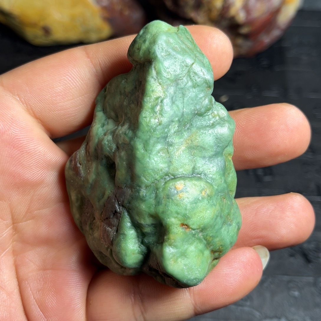 昌化石其他软底昌化绿