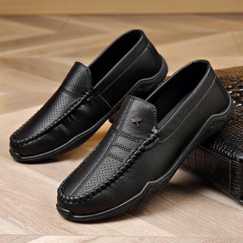 【博文】男士秋季断码休闲男皮鞋-亿腾12-20