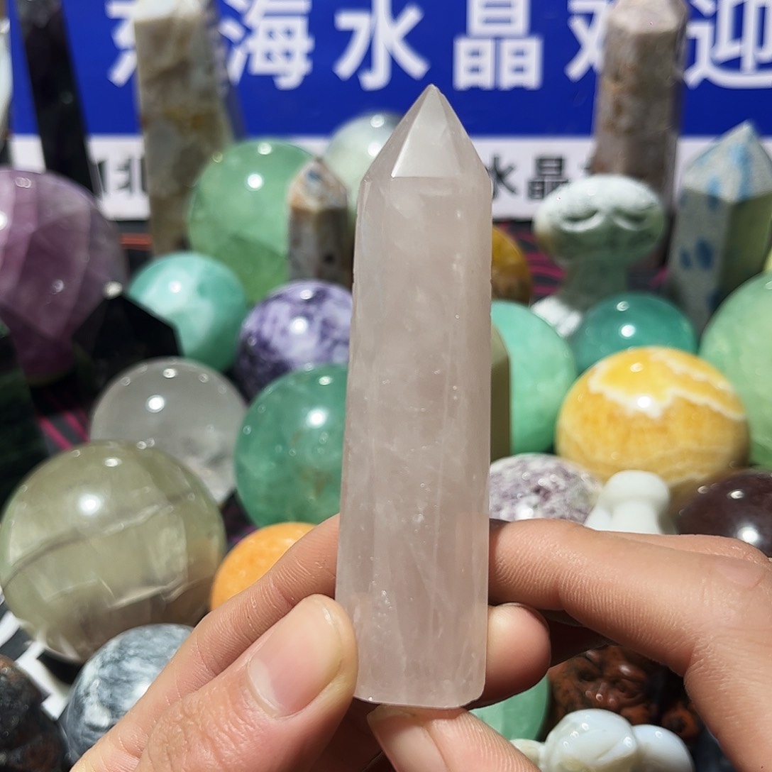 水晶天然水晶微瑕未镶嵌