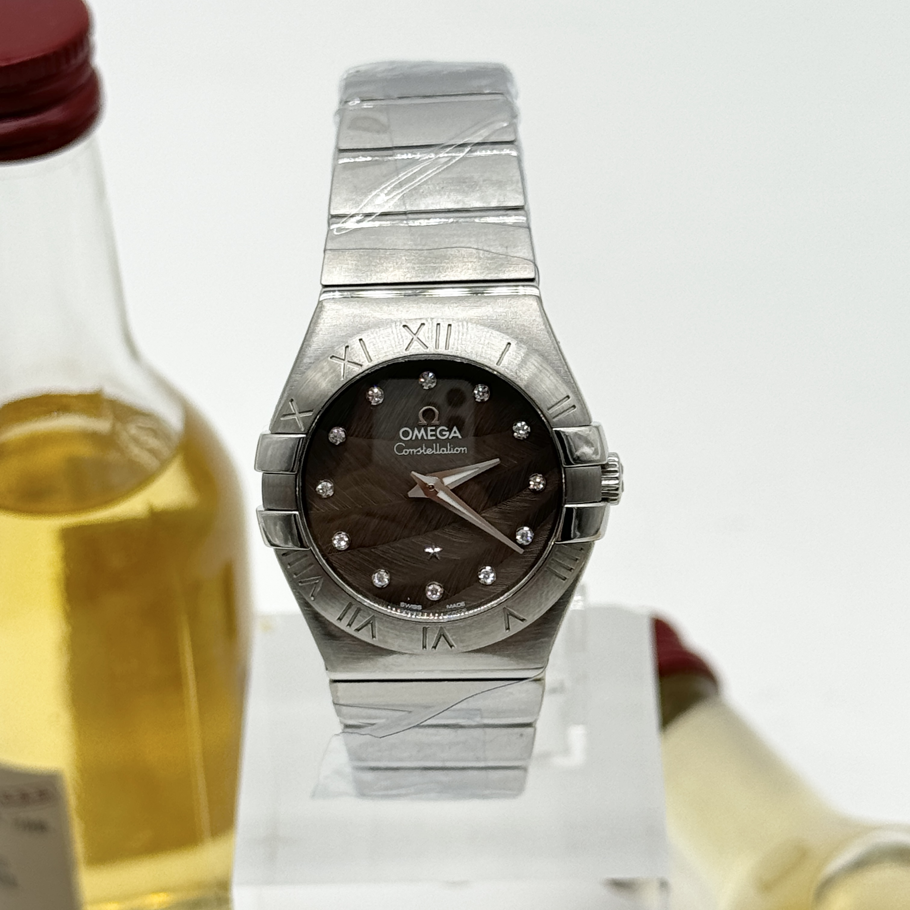 99新 Omega/欧米茄 星座系列 石英机芯 精钢 27mm 单
