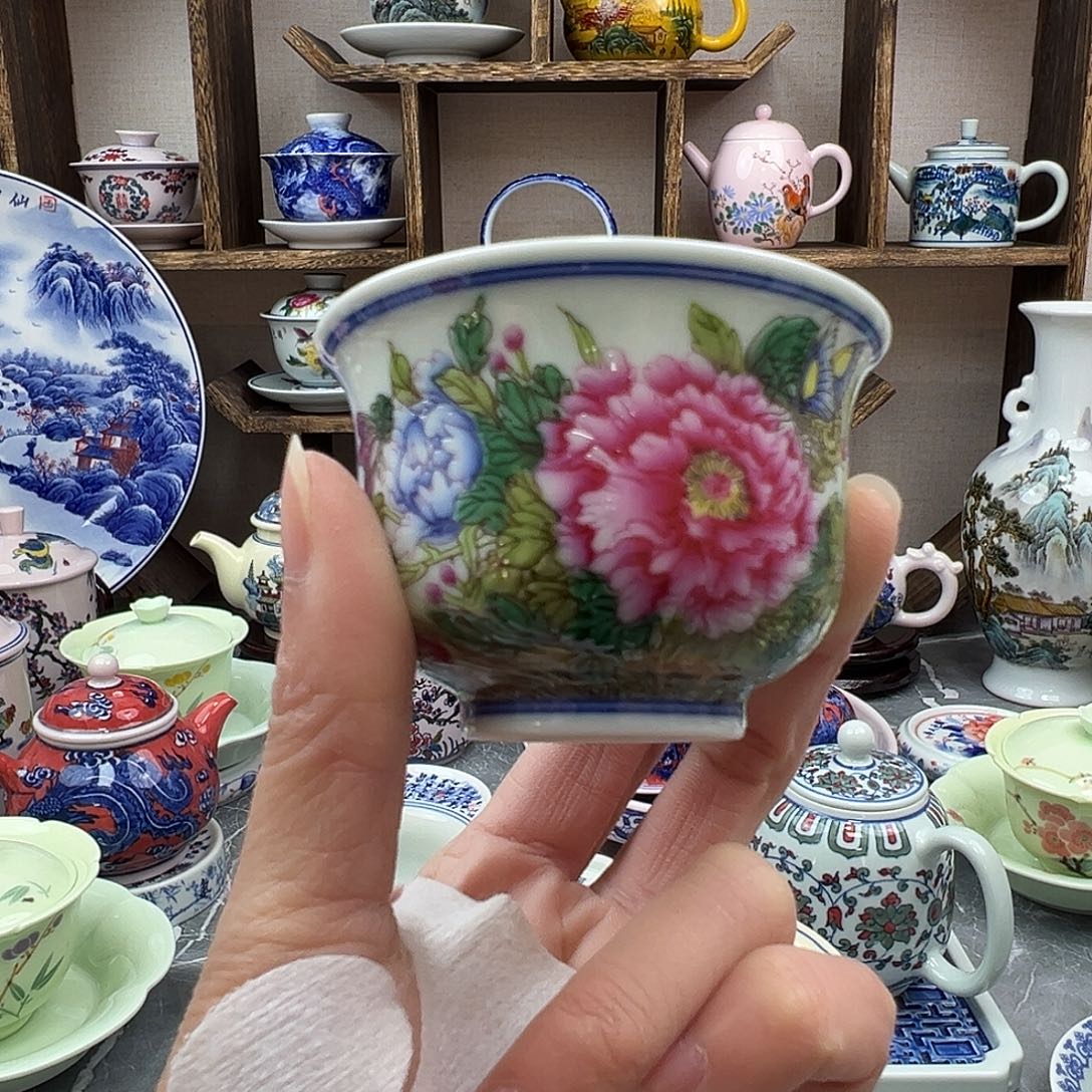 摆件陶瓷景德镇陶瓷567老厂瓷101