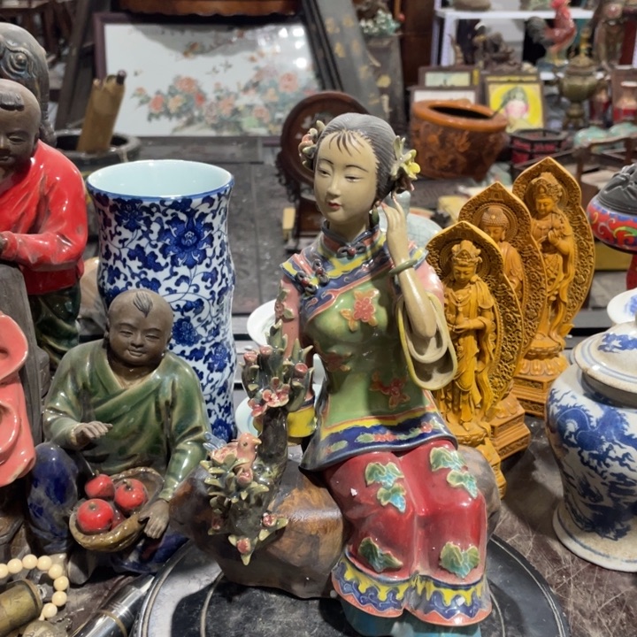 陶摆件顺利小店一个精品