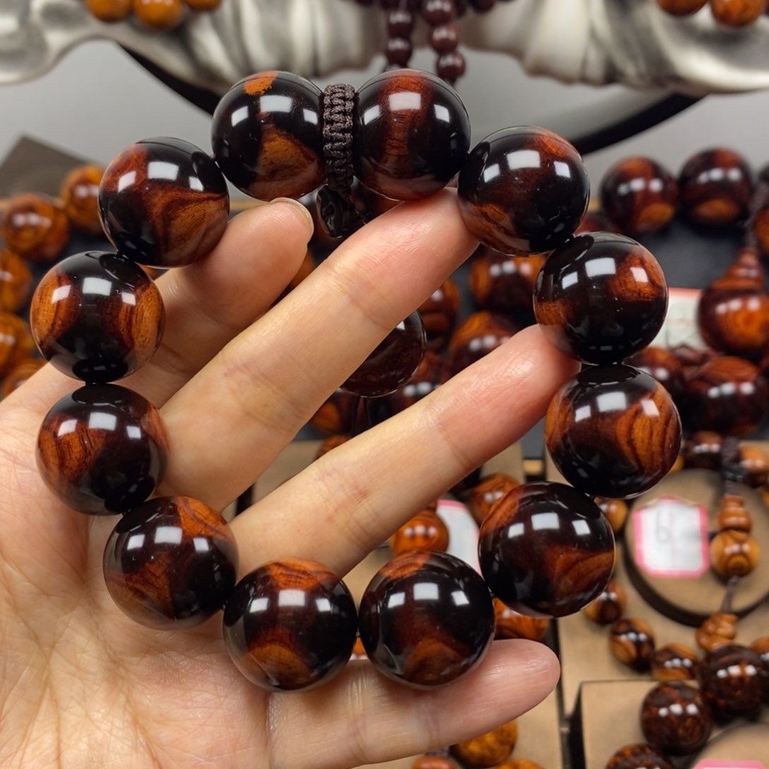 【闪购商品】黄花梨/降香黄檀2.0对眼鬼脸