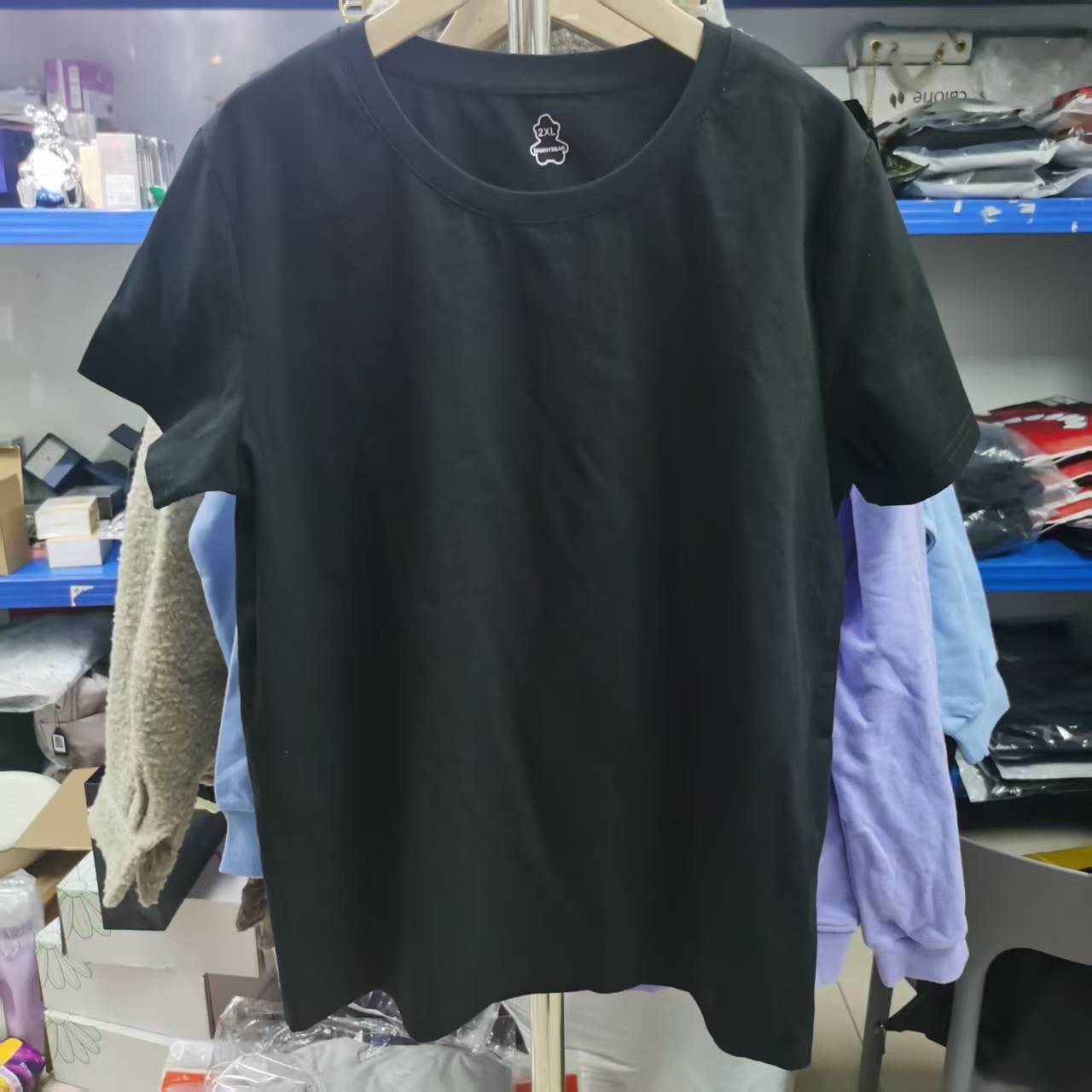 3105 女款百搭短袖透气常规款T恤吸汗T