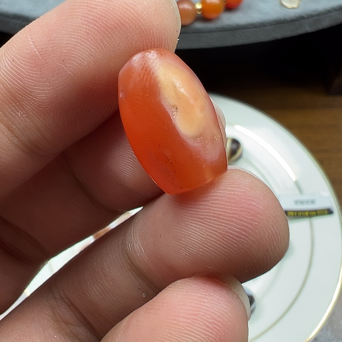 曌***仙玛瑙/玉髓未镶嵌珠宝半成品x1........