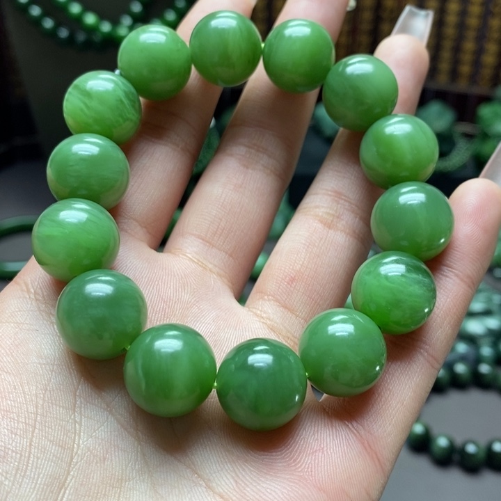 和田玉手串未镶嵌