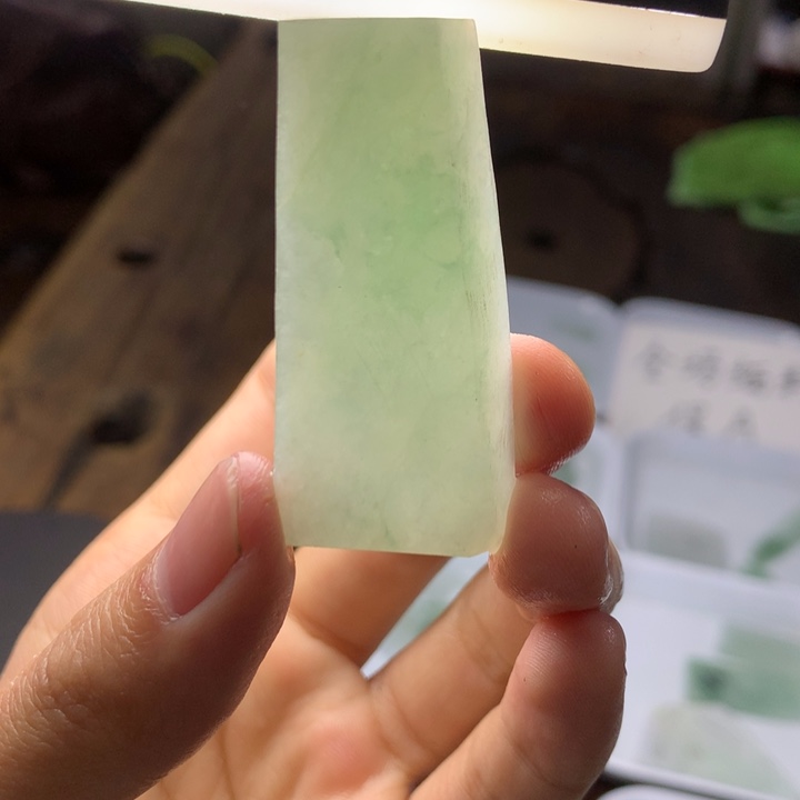 翡翠裸石015号直播发福利