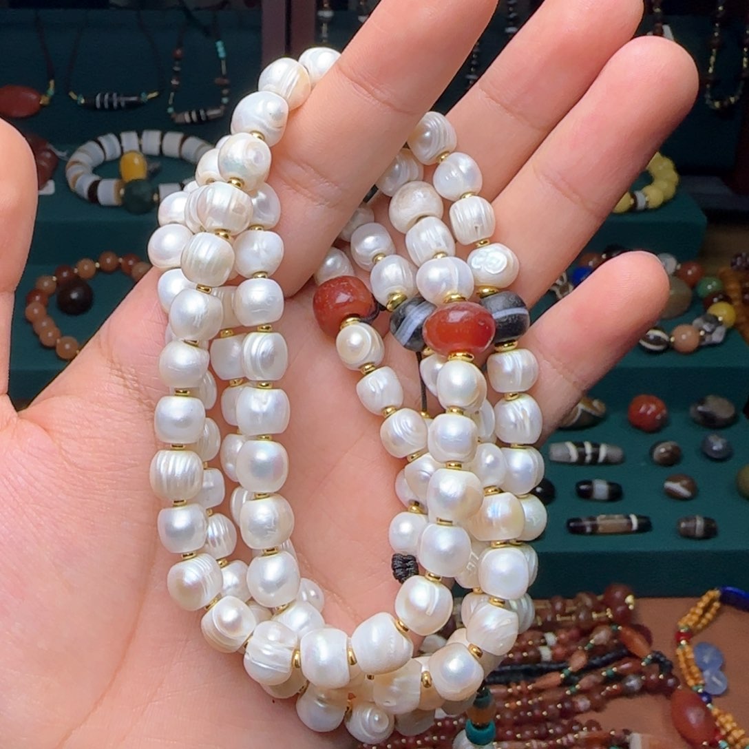 颈饰未镶嵌淡水珍珠