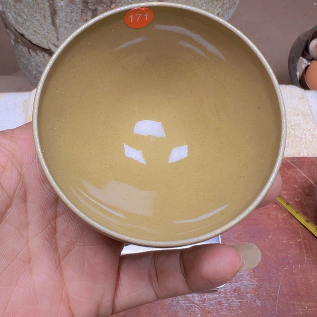 茶盏171 建窑建盏青钰龙窑