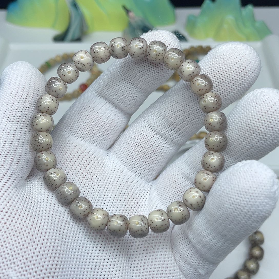 星月菩提手串8/7果冻冰糖针尖星