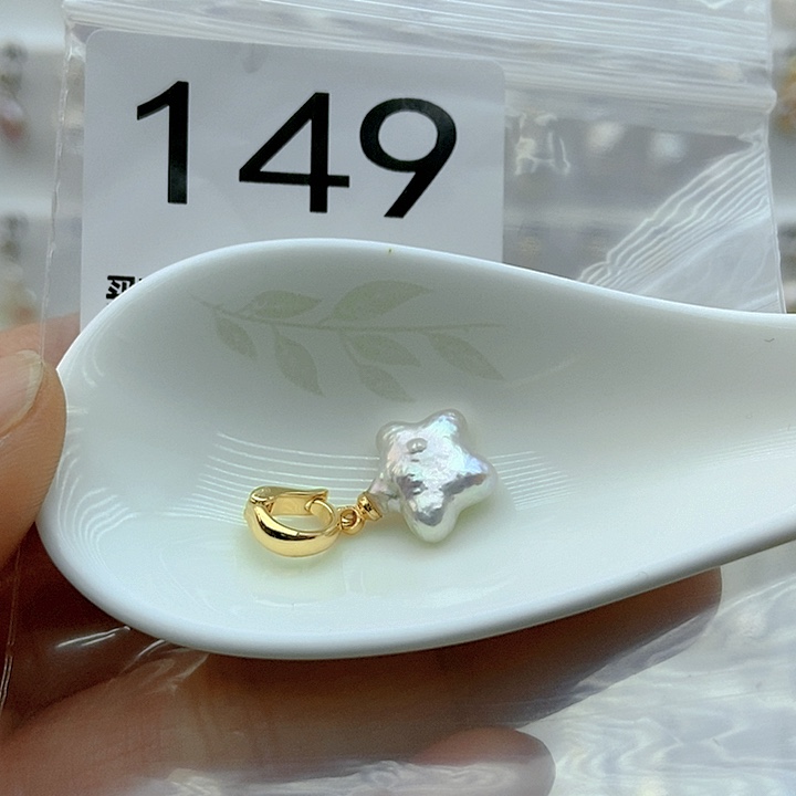 淡水珍珠颈饰银S925镶嵌