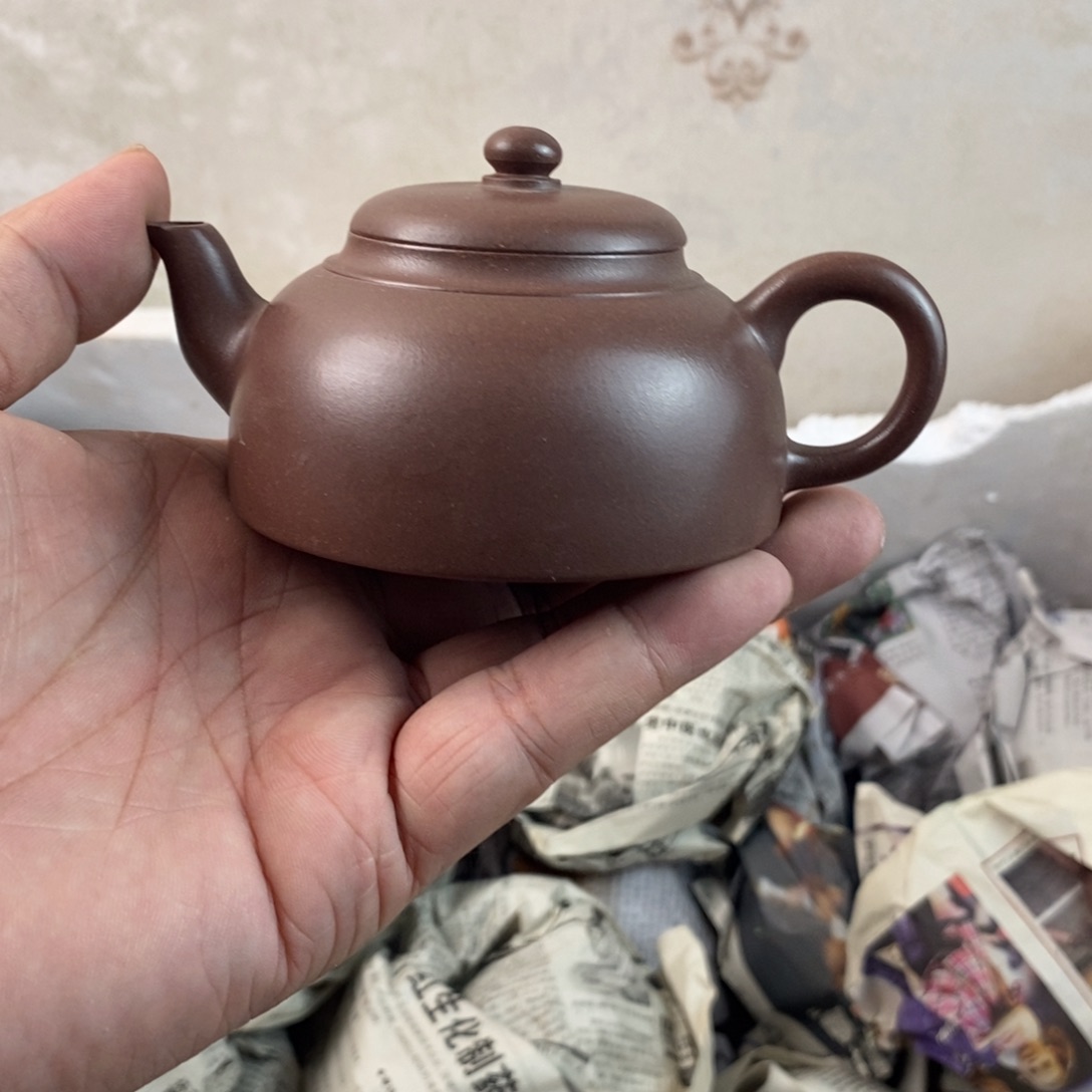 茶壶紫砂宜兴原矿手工紫砂壶qq