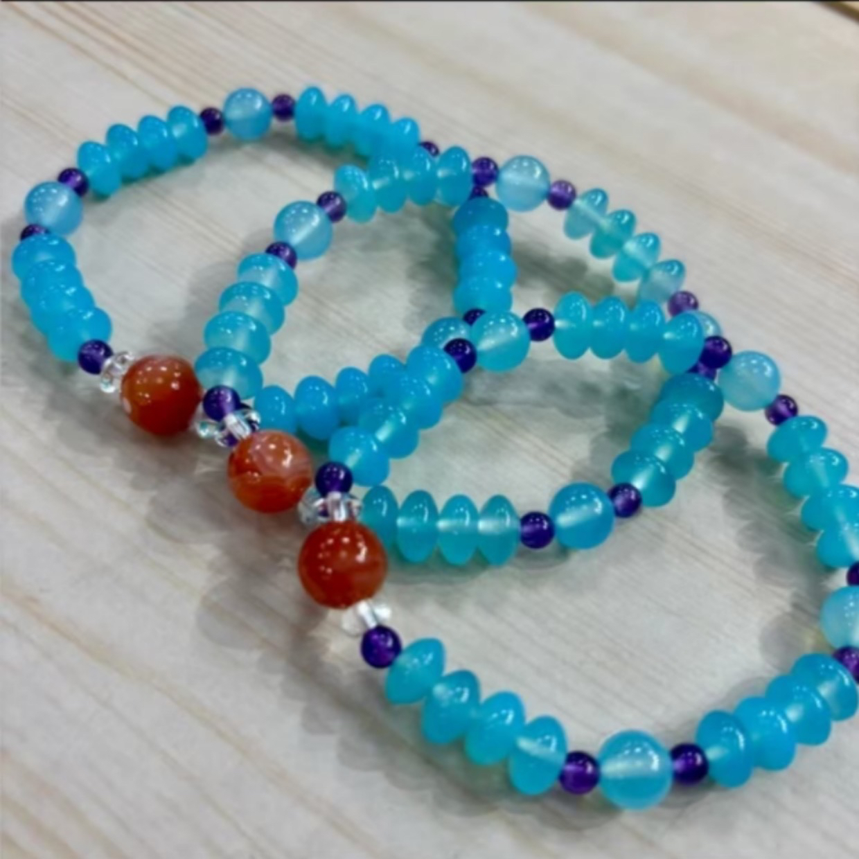 【书记甄选】天然玛瑙手链单圈手链 多样性发一件 BB079