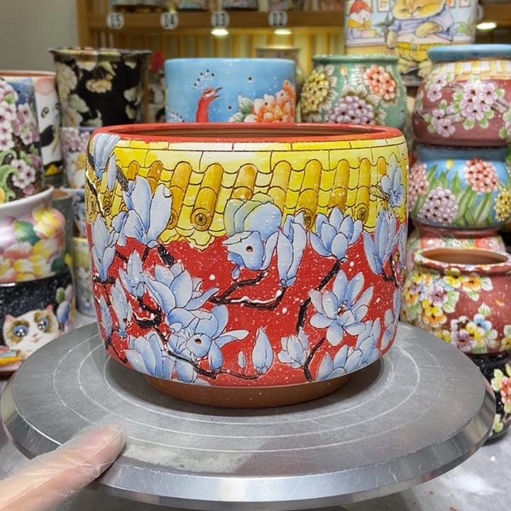 景德镇艺术手绘作品