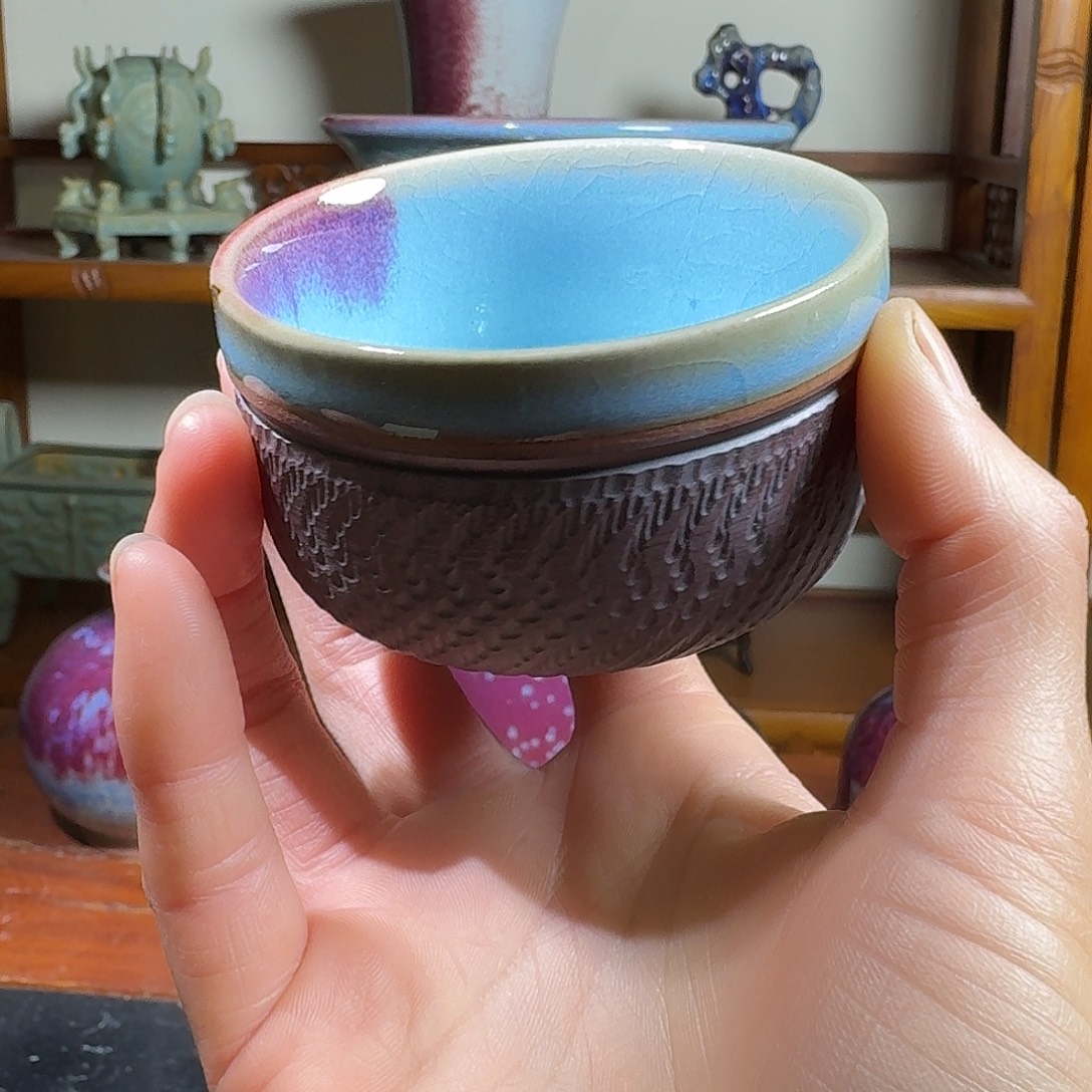 钧窑窑变手工工艺