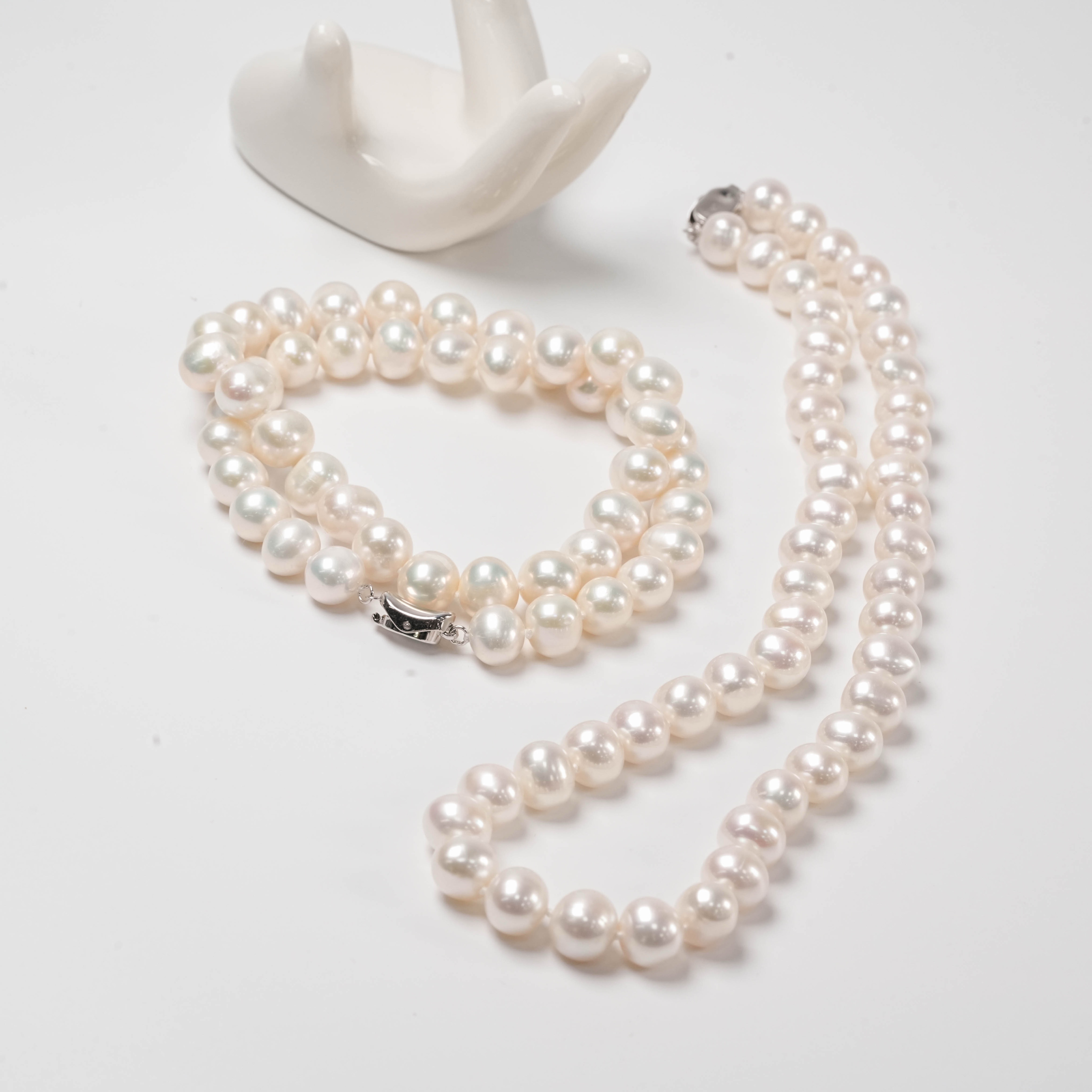 【星浩珠宝】淡水珍珠项链2-10T139H59【多样性发一件】8mm+