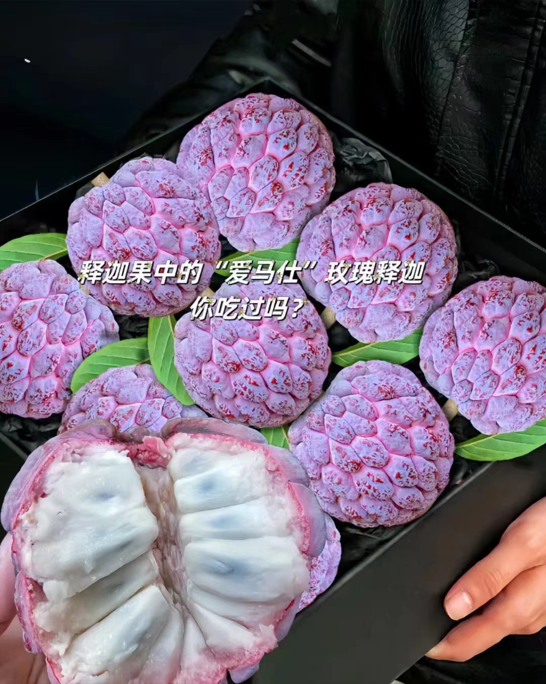 【顺丰空运大果】海南玫瑰释迦果当季水果现摘新鲜水果