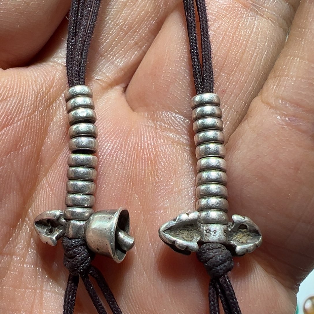 颈饰玻璃墨白藏传出品19