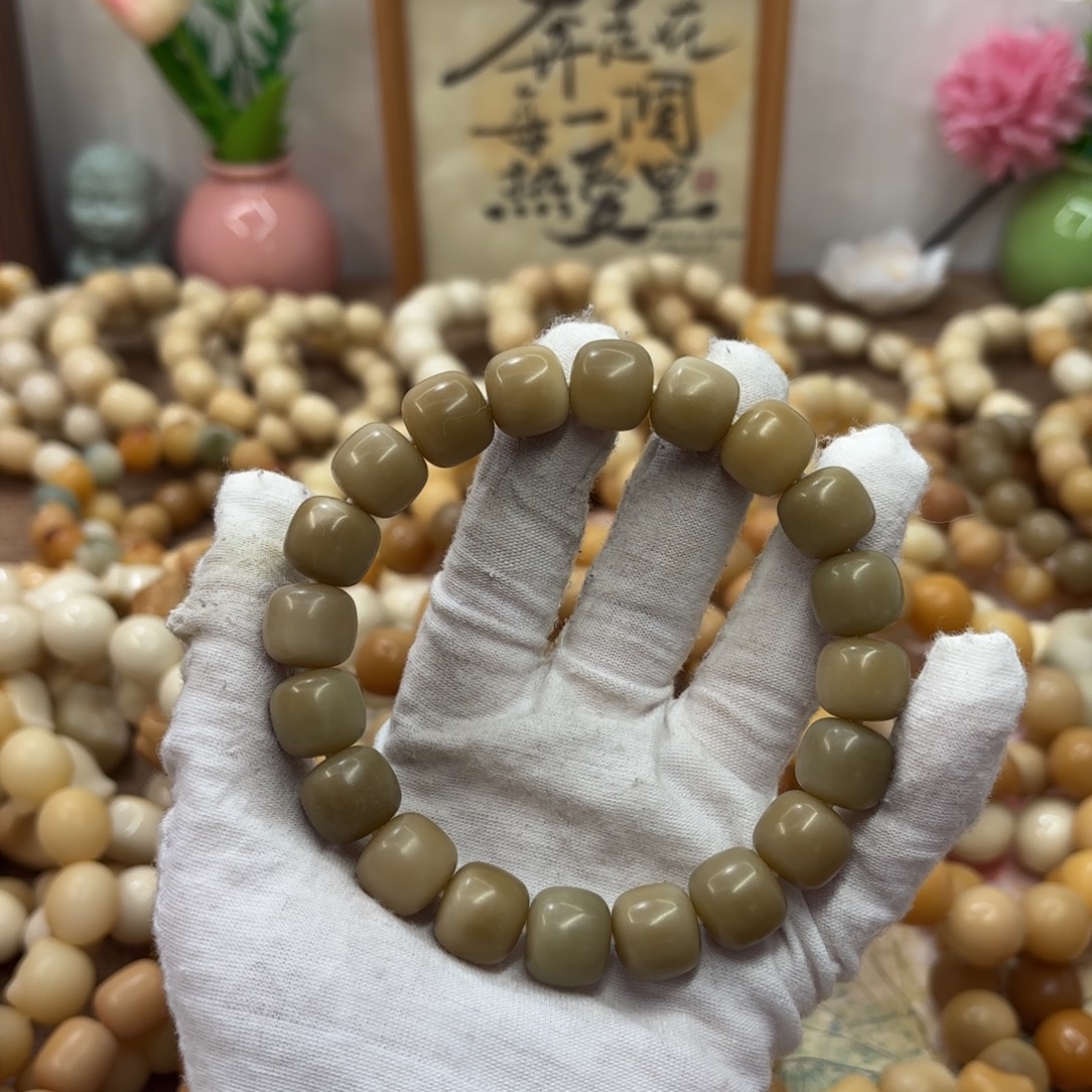 菩提根/象牙果吊坠14干磨燕麦奶咖818