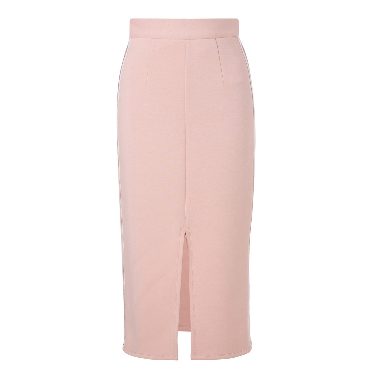 【老板娘天】MAXRIENY柔美复古感蔷薇粉运动半身裙长裙开叉