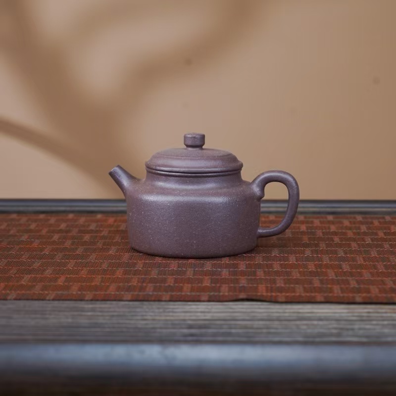 CZP粗砂天青[德钟240CC]原矿手工紫砂壶