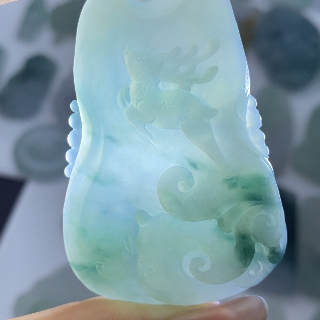 定制翡翠未镶嵌毛货无鉴赏