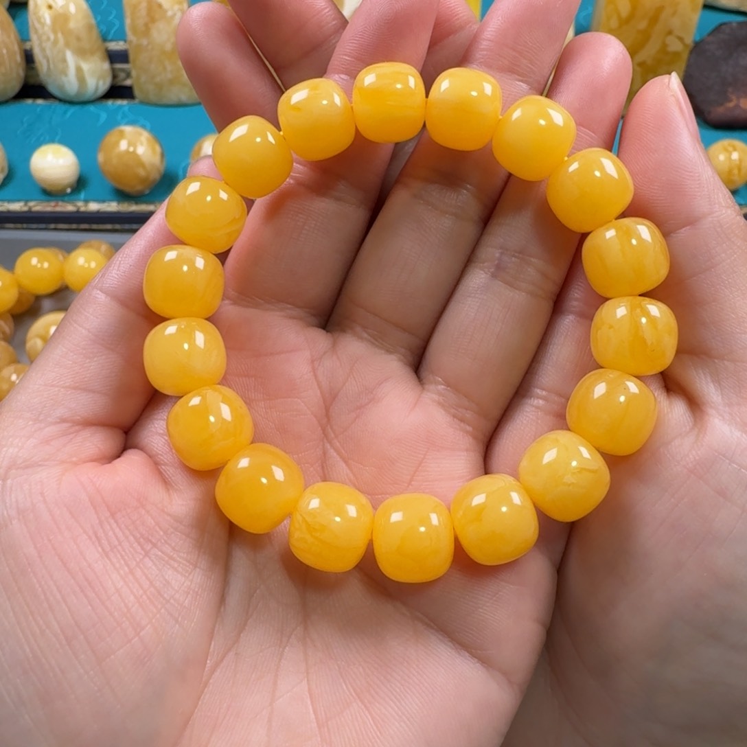 蜜蜡手链未镶嵌蜜蜡