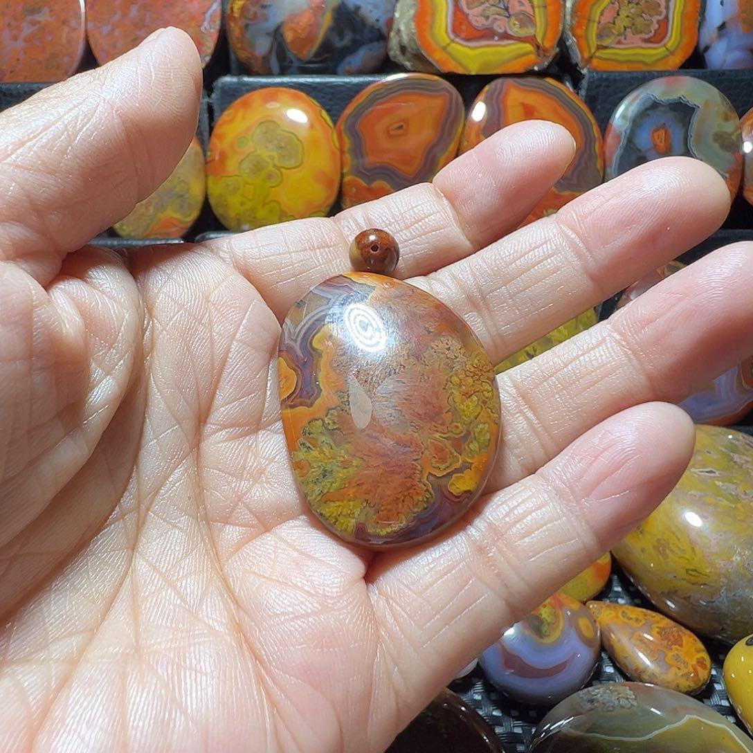 玛瑙/玉髓颈饰未镶嵌许*呦