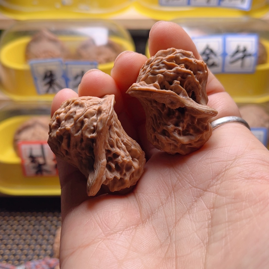 文玩核桃把件小鸟