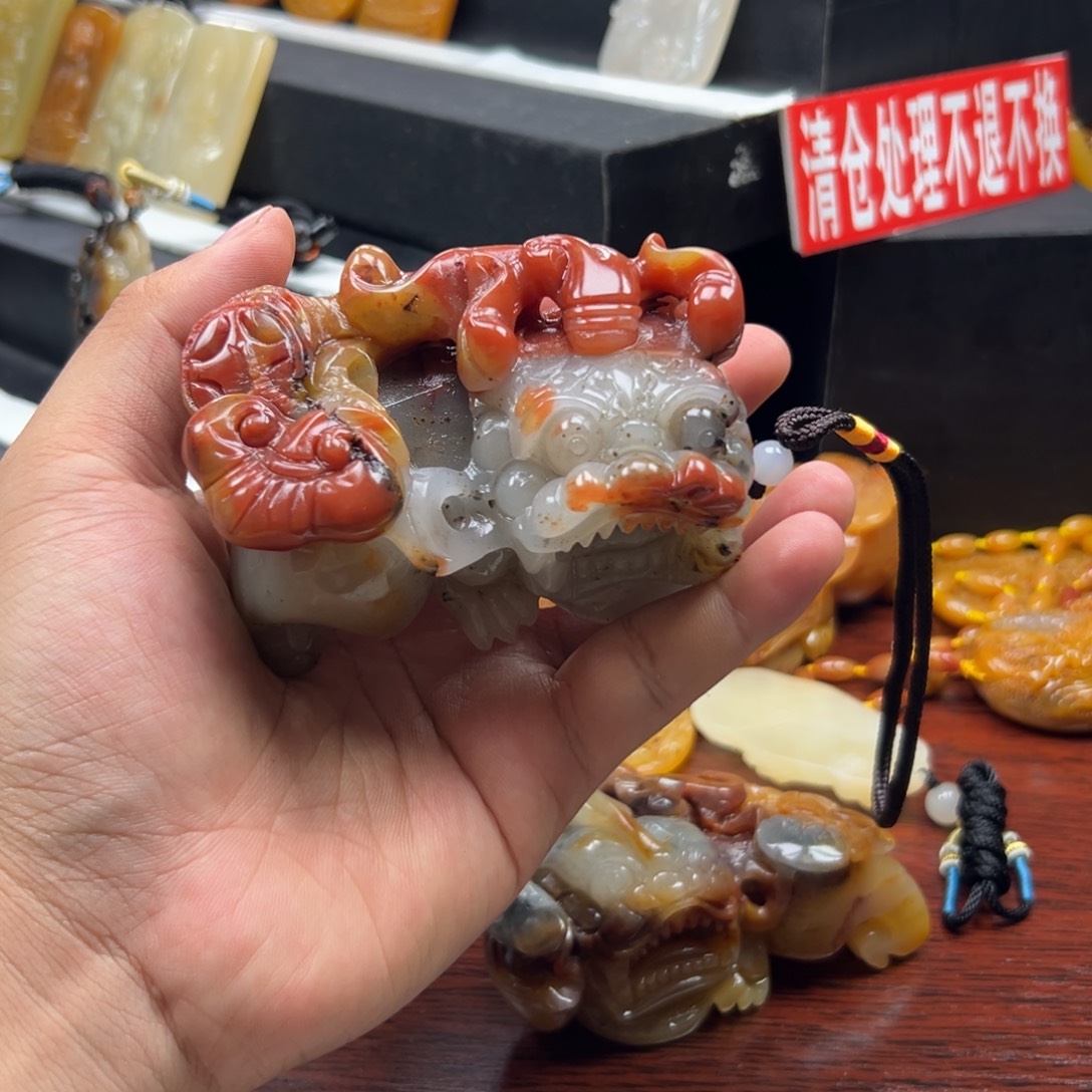 石英质玉（黄龙玉）未镶嵌多样性发货，发其一