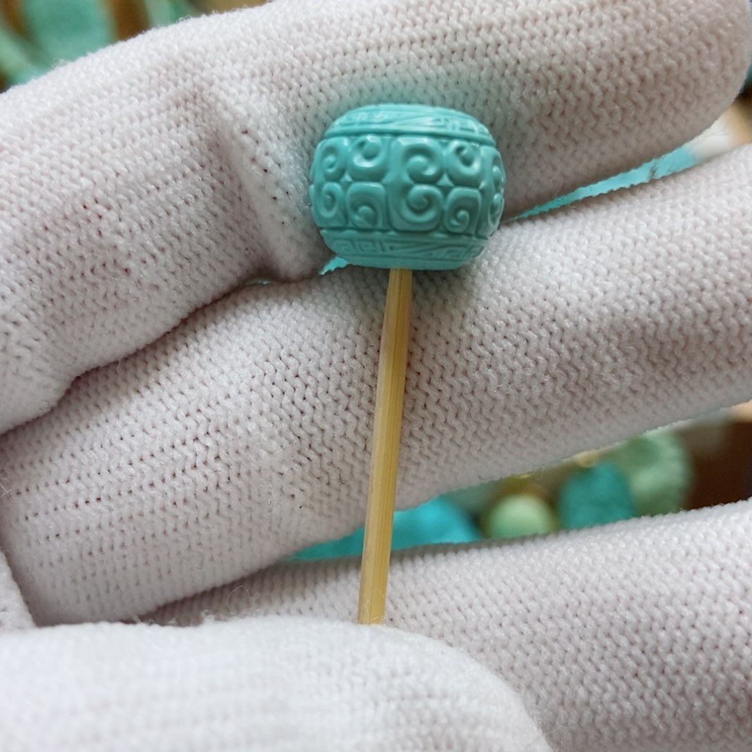 绿松石回纹13.5未镶嵌