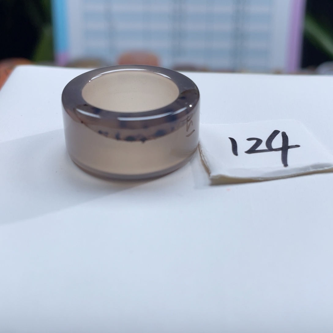 玛瑙/玉髓未镶嵌戒指Z17港14